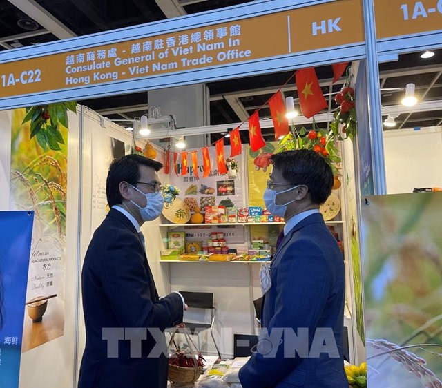 Le Vietnam à la foire internationale des produits alimentaires de Hong Kong 2021